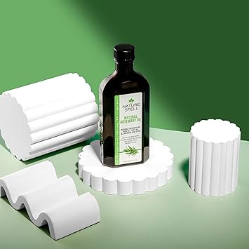 Nature Spell Rosemary Oil for Hair Skin 150 ml Rosemary Oil for Hair Growth Treat Dry Damaged Hair to Target Hair Loss - Image 5