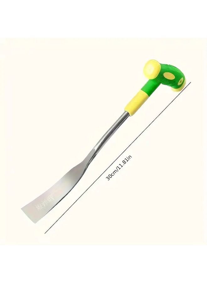 Heavy Duty Stainless Steel Garden Shovel With Upgraded Rubber Handle For Digging Planting - Image 4