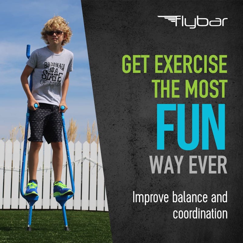 Flybar Master Walking Stilts Large Adjustable Height  for Ages 10  Up Up to 200 Lbs - Image 4