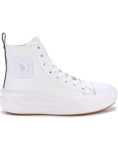 U.S. Polo Assn. Clementine White Women's Chunky Sole Sneakers  - Image 4