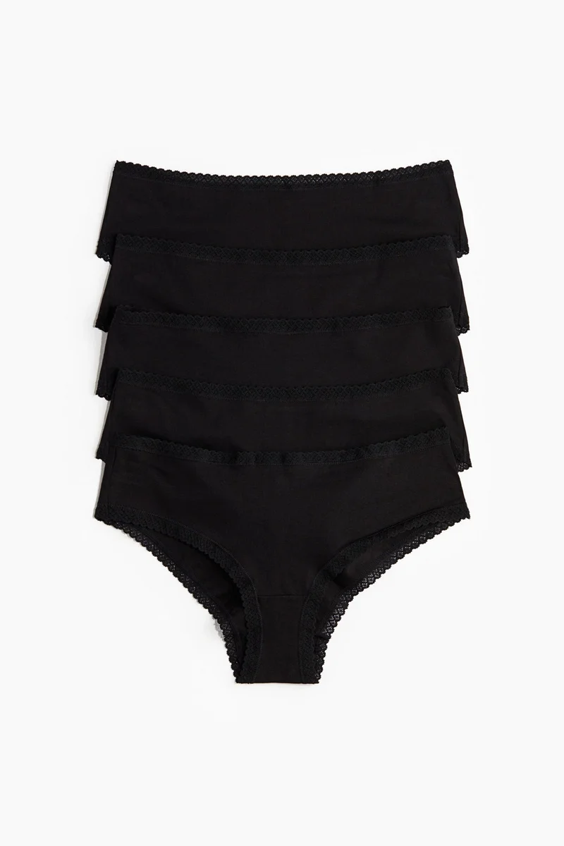 H&M 5-pack cotton hipster briefs