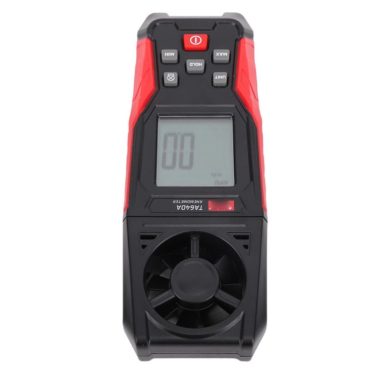 Handheld Digital Anemometer Wind Speed Meter with LCD Backlight for Wind Velocity and Temperature Measurement - Image 3
