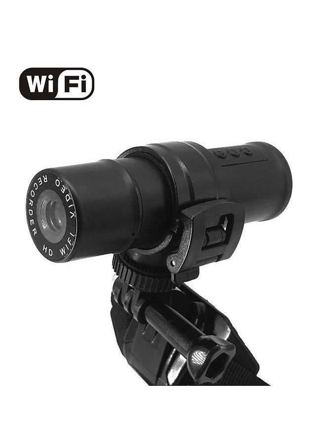 Generic - Bicycle Motorbike Helmet Camera 1080P Sports Action Recorder Camera Waterproof DVR Video Cam WiFi Connection for Bike Motorcycle Electric Bike - Image 1