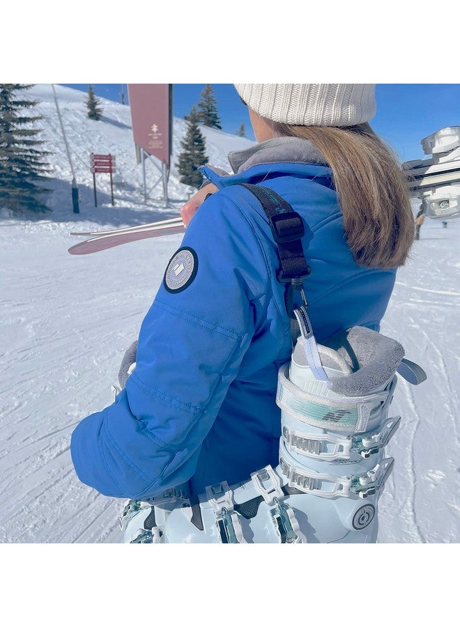 StoreYourBoard Ski And Boot Carrier Straps Adjustable Shoulder Sling System Heavy Duty (Boot Carrier 2 Pack) - Image 3