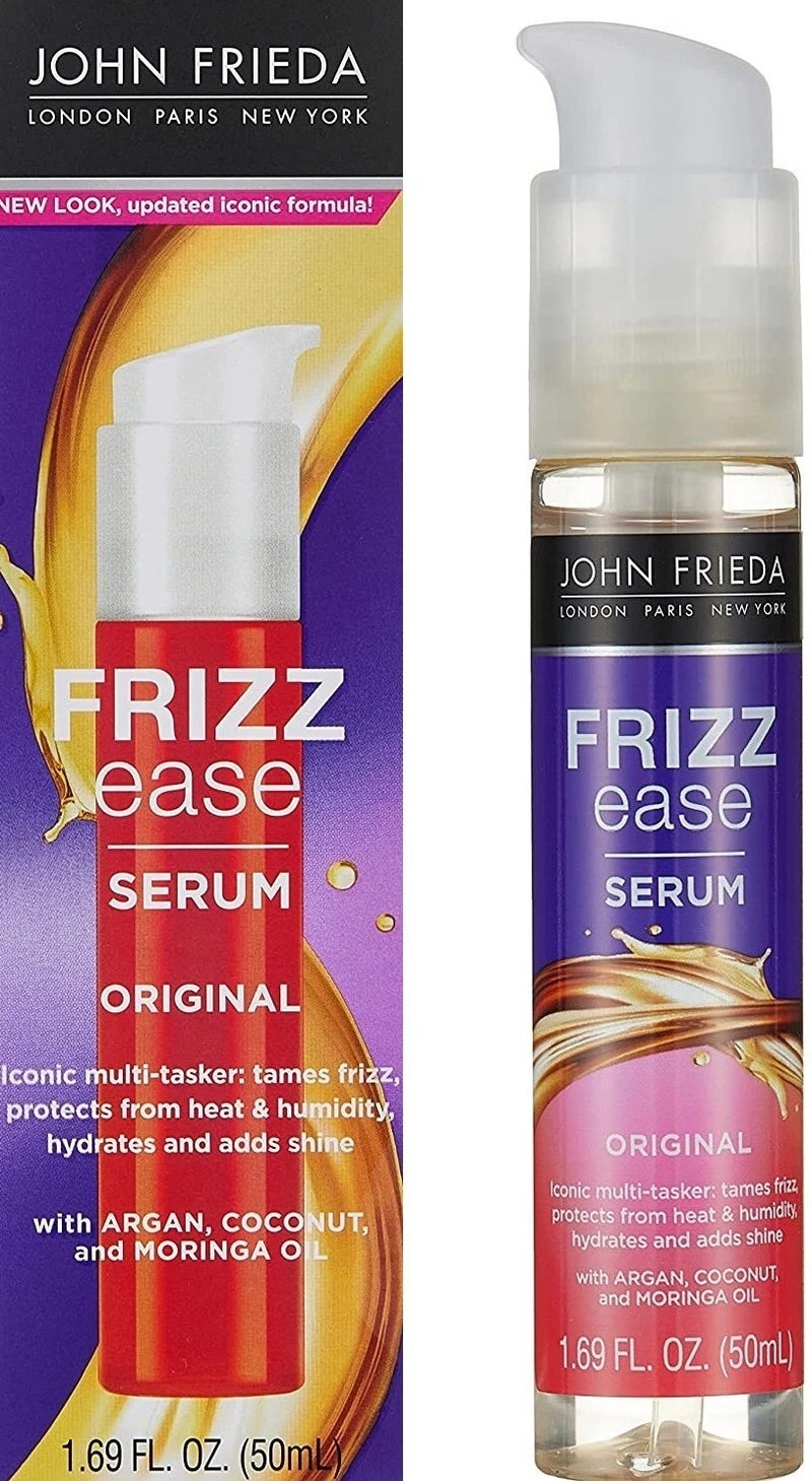 Frizz Ease Serum Original with Argan, Coconut and Moringa Oil 50ML