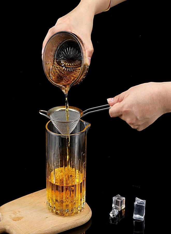 wutfuooo 20 Packs Stainless Steel Small Strainer, Steel Cone Shaped Cocktail Strainer, Tea Herbs, Coffee Drinks, Long Handle for Coffee Food, 3.2 Inches Silver - Image 5