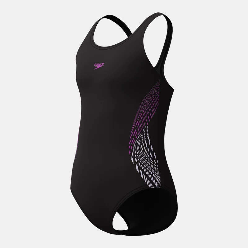 speedo Kids' Placmement Muscleback Swimsuit