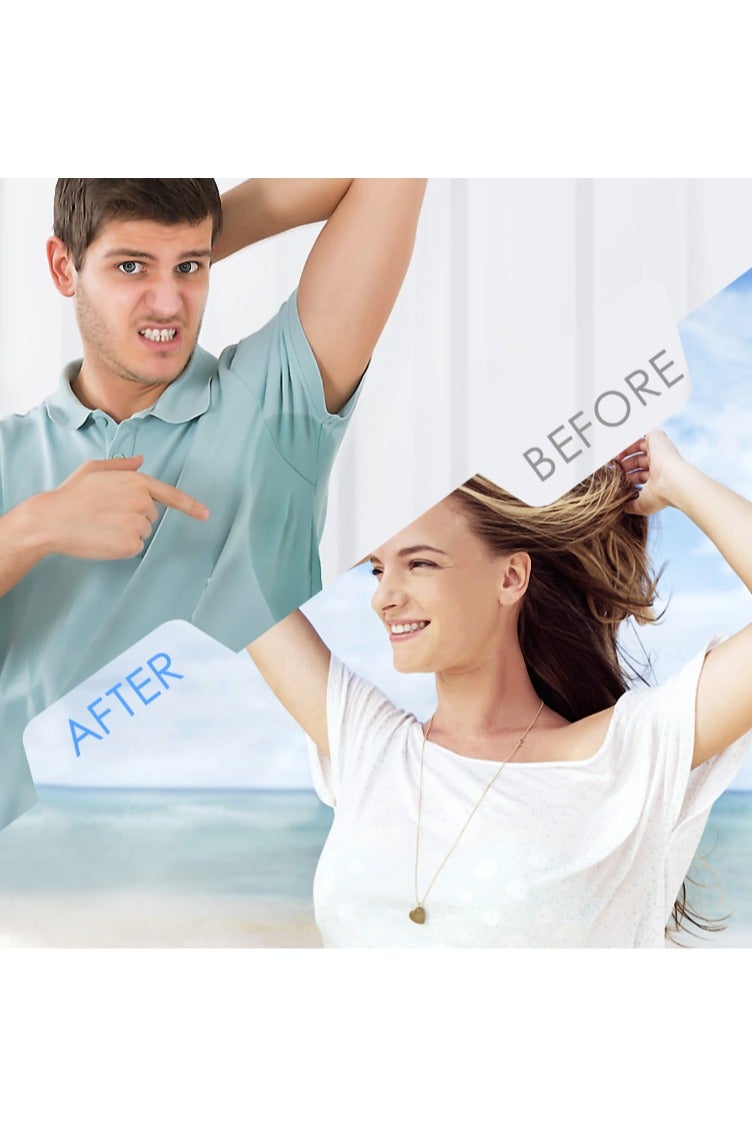 KHAJUL 50 Pcs Underarm Sweat Pads,Disposable Armpit Pads for Sweating,Thin Antis Sweat Pad Absorbing Patch,Comfortable Unflavored,Non Visible,Armpit Protection,Disposable Underarm Pads for Women Men - Image 3