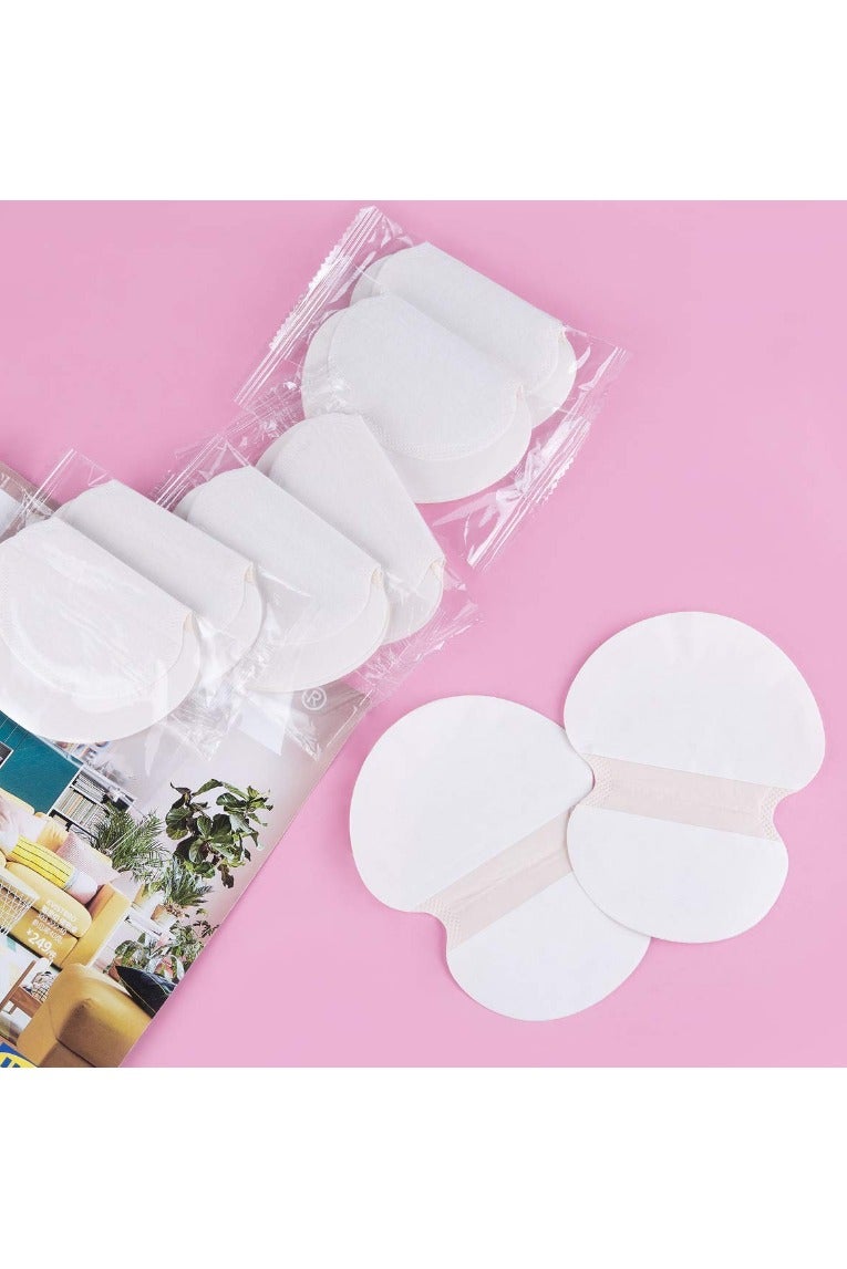 KHAJUL 50 Pcs Underarm Sweat Pads,Disposable Armpit Pads for Sweating,Thin Antis Sweat Pad Absorbing Patch,Comfortable Unflavored,Non Visible,Armpit Protection,Disposable Underarm Pads for Women Men - Image 5