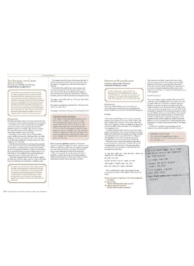 The Game Master's Book of Traps, Puzzles and Dungeons: A Punishing Collection of Bone-Crunching Contraptions, Brain-Teasing Riddles and ... Locations ... RPG adventures (The Game Master Series)  - Image 4