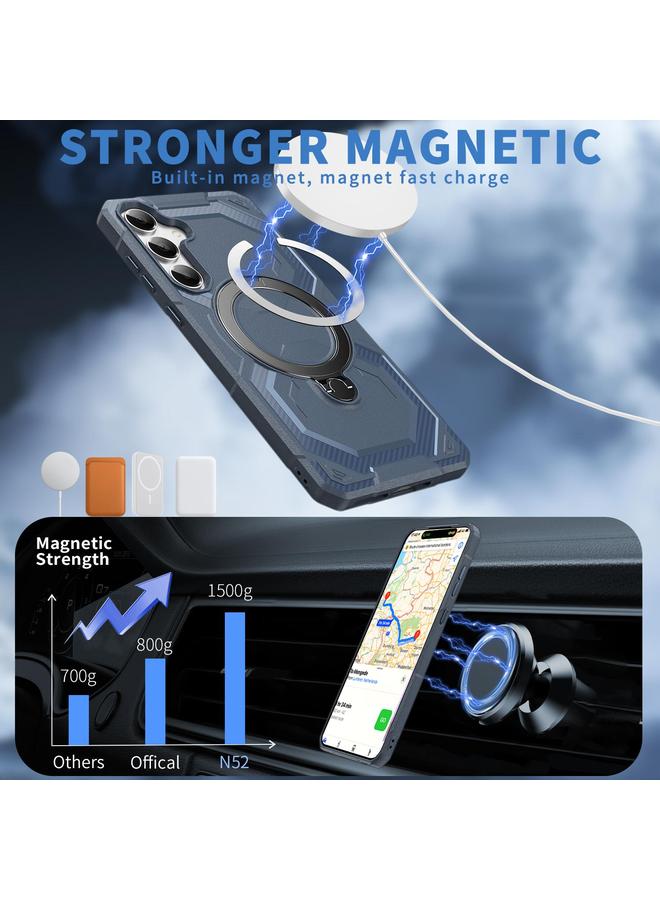 erorex Case For Samsung Galaxy A55 5G Frosted MagSafe Holder Phone Case - Image 2