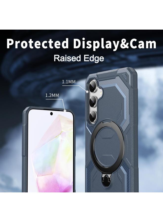 erorex Case For Samsung Galaxy A55 5G Frosted MagSafe Holder Phone Case - Image 4