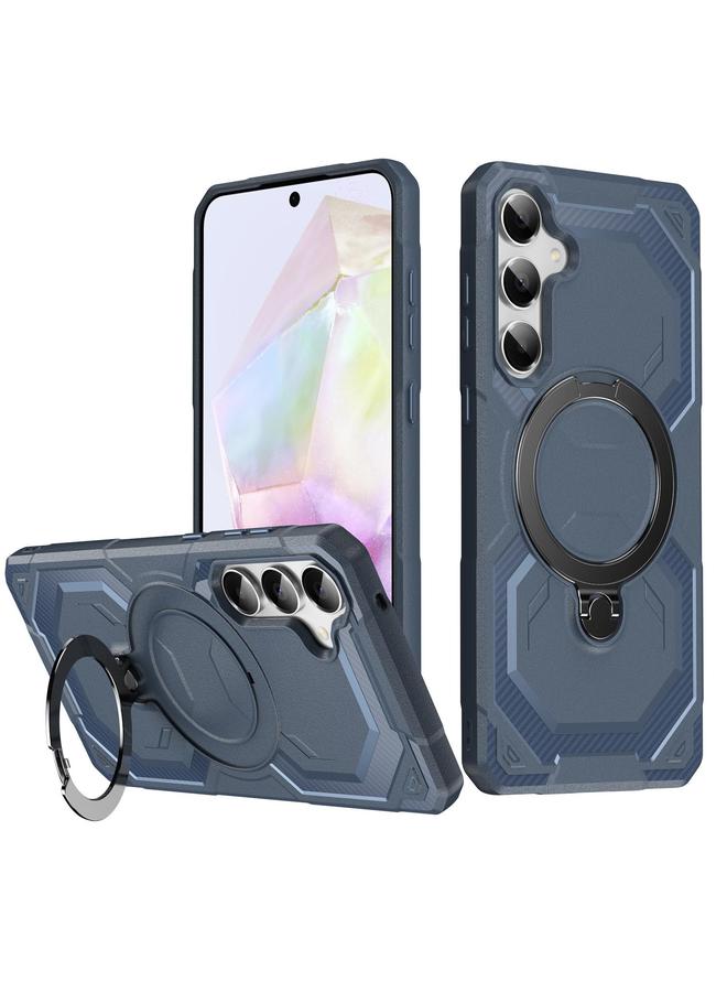 erorex Case For Samsung Galaxy A55 5G Frosted MagSafe Holder Phone Case - Image 1
