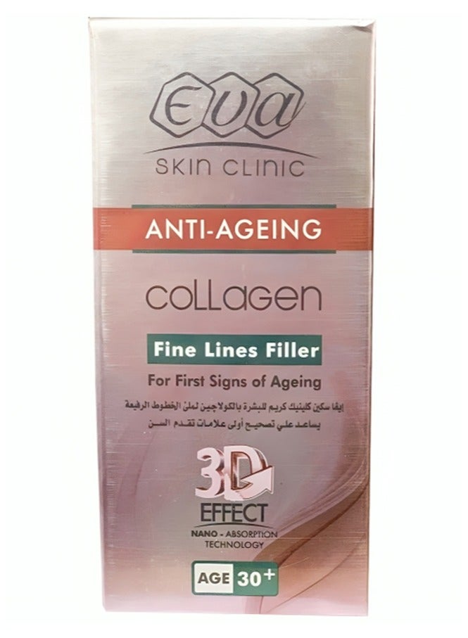 Eva Skin Clinic Cream Collagen Fine Lines Filler - 50 ml - Image 1