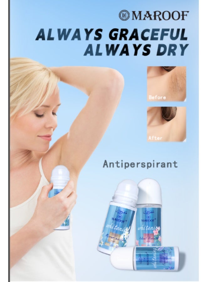 ماروف رول أون فاخر مضاد للتعرق 3×60 مل (180 مل) - Image 2