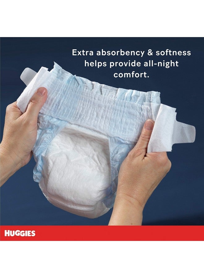 HUGGIES Nighttime Baby Diapers Size 3, 24 Ct, Huggies Overnites - Image 2