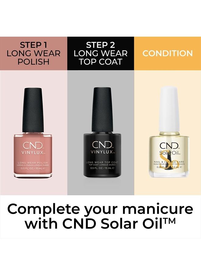 CND طلاء أظافر فينيلوك طويل الأمد بلون نود، بريق يشبه الجل ولون مقاوم للتقشير، 0.5 أونصة سائلة - Image 5