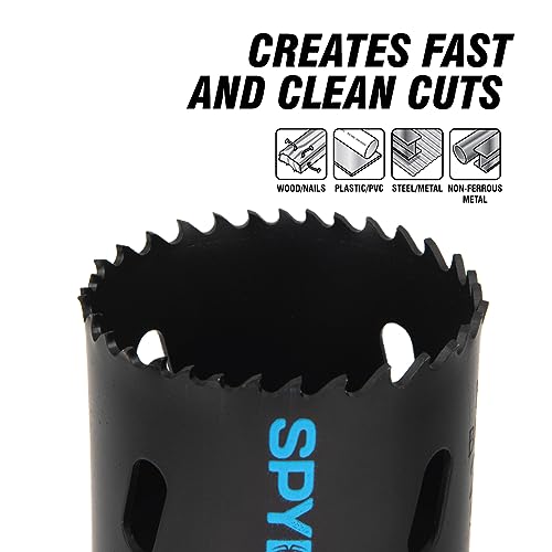 Spyder 600113 Rapid Core Eject Hole Saw, 6.625-Inch - Image 5