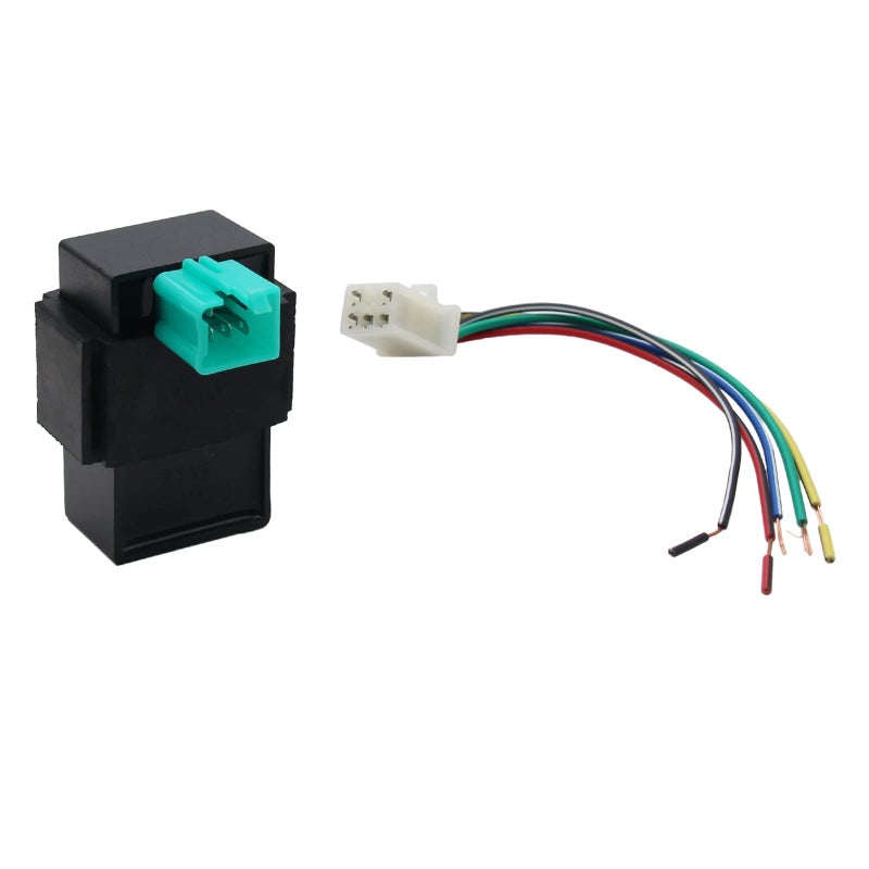 YD-PS001 5 Pin AC CDI Box CDI Cable Wire Harness Plug 5 Wires For 50cc 70cc 90cc 110cc 125cc 150cc Dirt Bike Kids ATV Quad Go Kart Buggy Scooter Moped