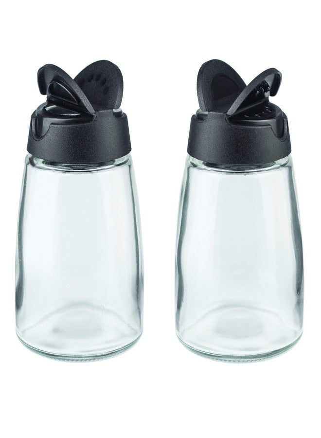 MILEKE Salt and Pepper Shakers, Moisture-Proof Condiment holders 150ML, 2/pack - Image 1