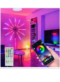 Generic Smart Strip USB Powered Firework Led Lights For Bedroom With Launch Burst Effect Remote App Control  - Image 1