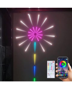 Generic Smart Strip USB Powered Firework Led Lights For Bedroom With Launch Burst Effect Remote App Control  - Image 3