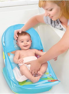 BABYCARA 3-Position Deluxe Non-Slip Secure Foldable Bather For Newborn  - Image 3