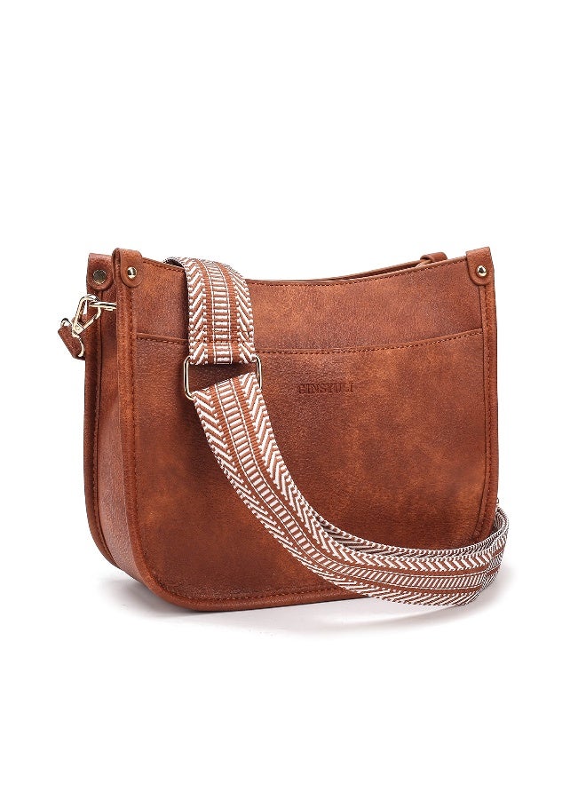 Vintage Tote Bags For Women Crossbody Bag Shoulder Handbag - Image 1