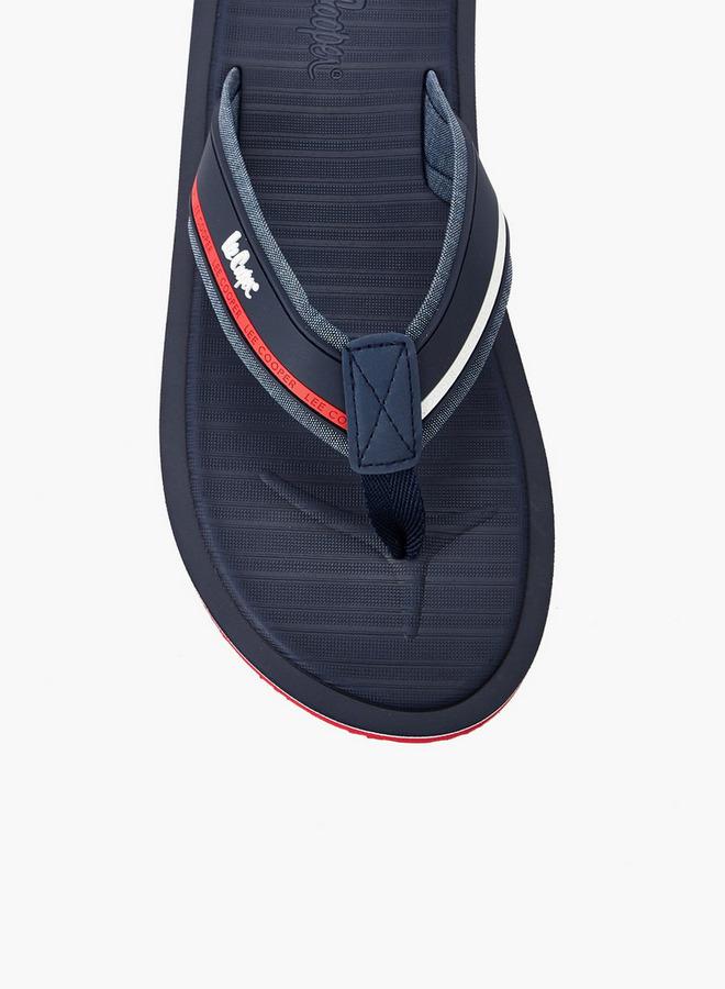 Lee Cooper Men Logo Detail Flip-Flops - Image 4