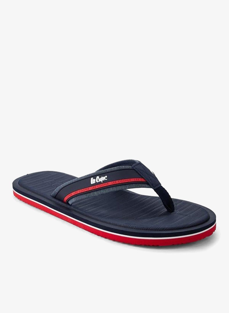 Lee Cooper Men Logo Detail Flip-Flops - Image 3