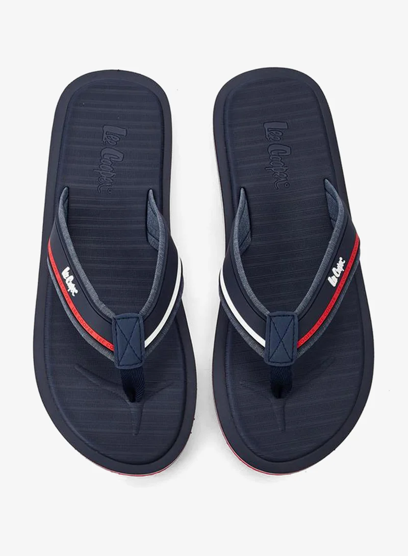 Lee Cooper Men Logo Detail Flip-Flops