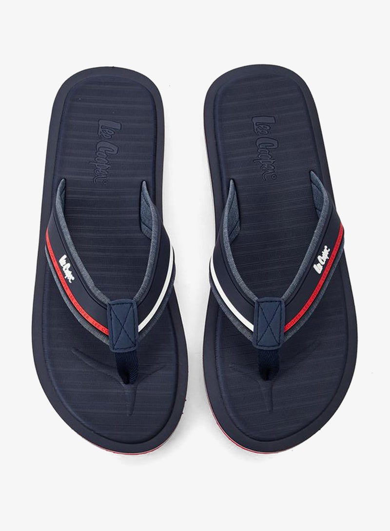 Lee Cooper Men Logo Detail Flip-Flops - Image 2