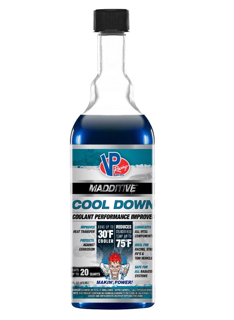 في بي ريسينج مضافات سائل التبريد - الغاز والديزل: VP Cool Down