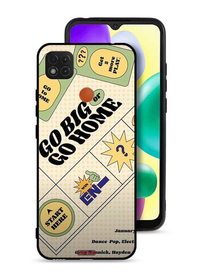Tolwak Xiaomi Redmi 9C Protective Case Cover Go Big Or Go Home - Image 1