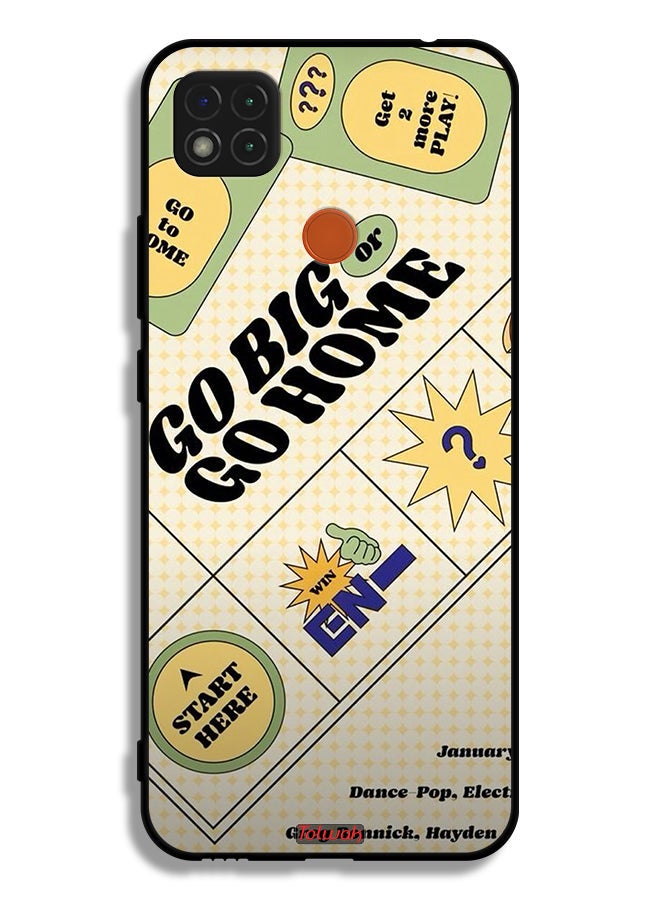 Tolwak Xiaomi Redmi 9C Protective Case Cover Go Big Or Go Home - Image 2