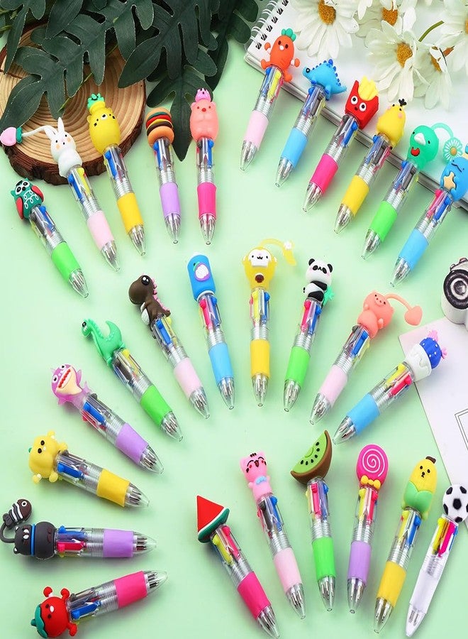 Vellibring 28PCS mini Multicolor Ballpoint Pens 4 Colors in 1 - Image 4
