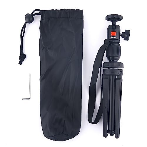 Ruittos Tripod Stand Compatible with Anker Nebula Capsule Series, Universal Mini Camera Tripod, Aluminum Alloy Portable Projector Stand for Capsule, Capsule Max, and Capsule II with Swivel Ball Head - Image 5