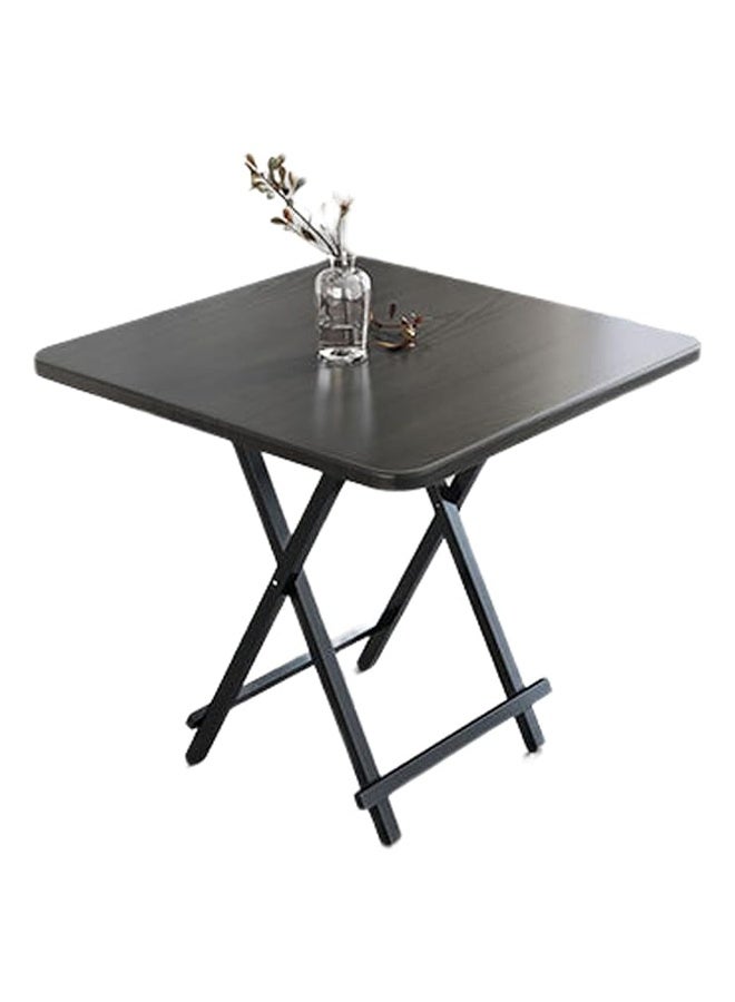 NKX Modern Folding Wooden Table with Metal Legs – Space-Saving and Stylish  - Image 2