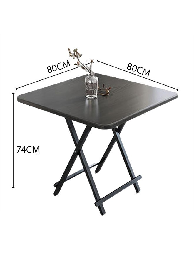 NKX Modern Folding Wooden Table with Metal Legs – Space-Saving and Stylish  - Image 3