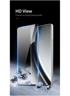 ماركة غير محددة واقي شاشة لهاتف Realme GT6/Gt Neo 6 SE، واقي شاشة من الزجاج المقوى عالي الجودة، مقاوم للخدش، بدون فقاعات، صلابة 9H، طبقة تغطية كاملة  - Image 2