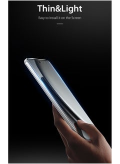 ماركة غير محددة واقي شاشة لهاتف Realme GT6/Gt Neo 6 SE، واقي شاشة من الزجاج المقوى عالي الجودة، مقاوم للخدش، بدون فقاعات، صلابة 9H، طبقة تغطية كاملة  - Image 3