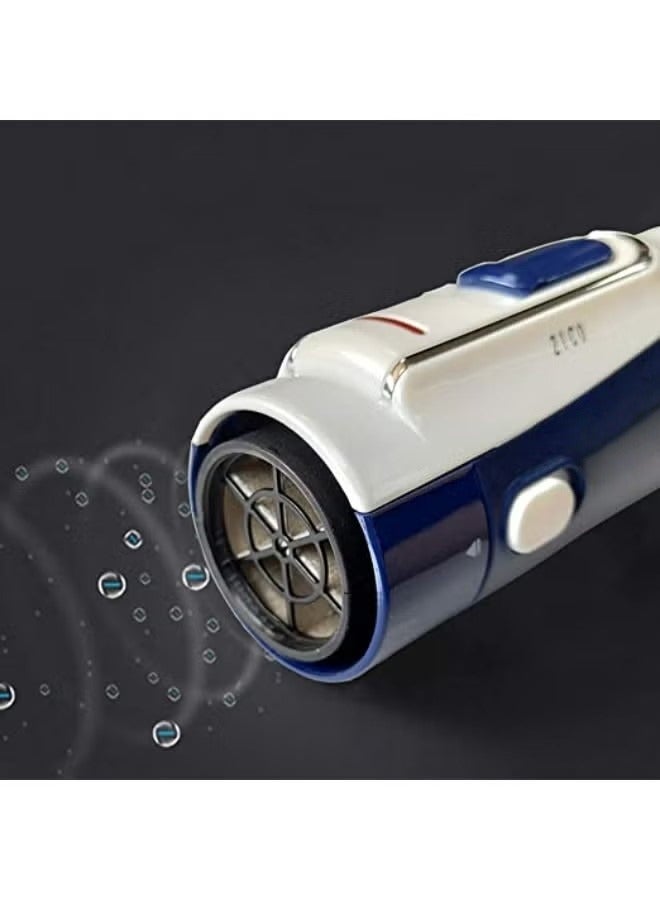 3-In-1 Hair Styler Blue/White Brushes - Image 5