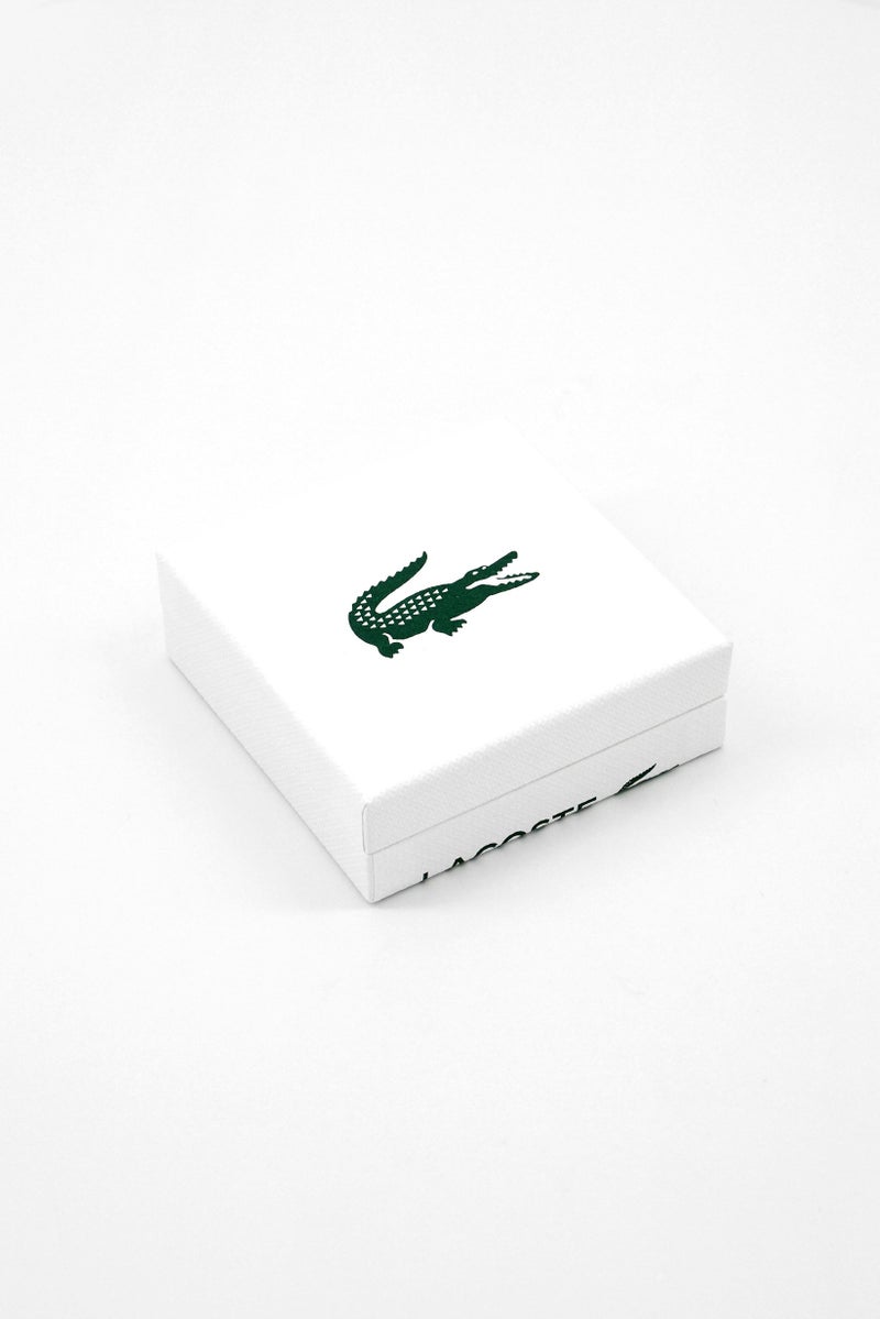 LACOSTE Women Fashionable Heart Pendant Necklace, Silver  - Image 3