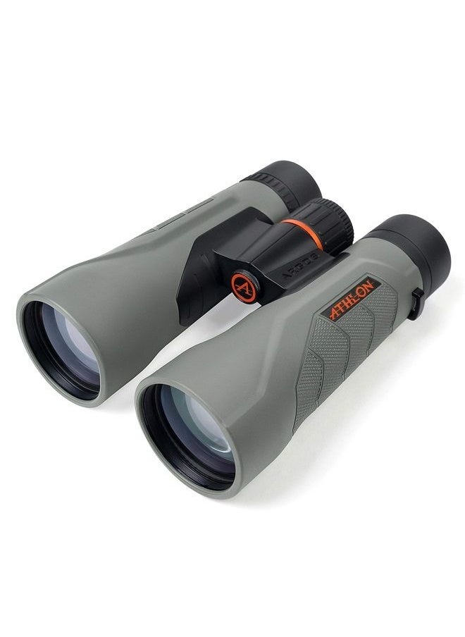 Athlon Optics 12x50 Argos G2 HD Gray Binoculars with Eye Relief for Adults and Kids, High-Powered Binoculars for Hunting, Birdwatching, and More  - Image 1