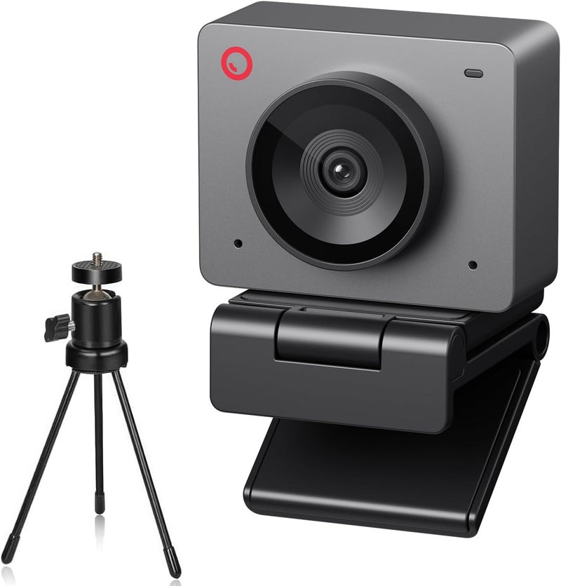 أوبسبوت كاميرا ويب OBSBOT Meet SE بدقة 1080P وبمعدل 100 إطار في الثانية للكمبيوتر الشخصي، كاميرا USB مع تتبع بالذكاء الاصطناعي، ميكروفون، حامل ثلاثي، HDR متداخل، وضع التجميل، كاميرا بث مباشر تعمل بالتوصيل والتشغيل لأجهزة الكمبيوتر المحمولة/المكتبية، للمؤتمرات، رمادي - Image 1