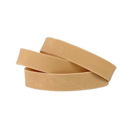 Alliance Rubber 26825 Advantage Rubber Bands Size #82, 1 lb Box Contains Approx. 230 Bands (2 1/2" x 1/2", Natural Crepe) Beige - Image 4