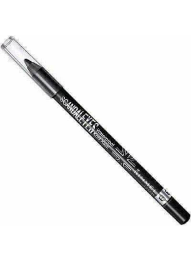 قلم كحل عيون مقاوم للماء باللون الأسود - Image 2