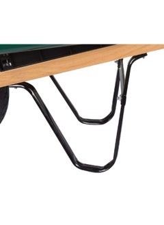 ACE 1-Wheel Pneumatic Tire Steel Wheelbarrow Green and Black 38.5 x 25.5 x 16 cm 7203888  - Image 3