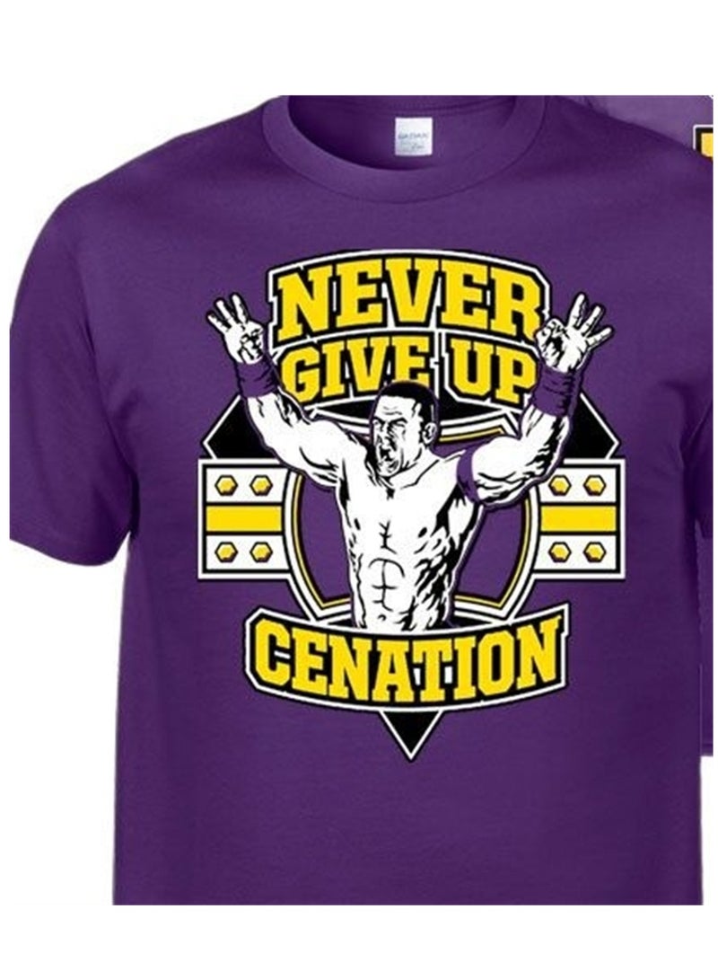 Men's T-Shirt 3D Printed Wrestler T-Shirt Double Sided Printed Short Sleeve Top - Image 3