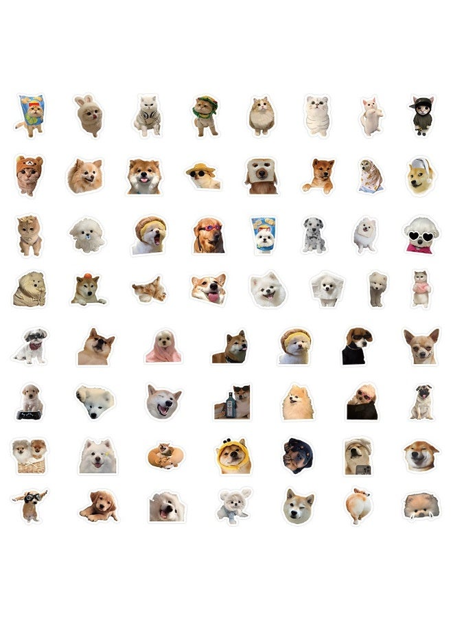 NIBEMINENT 120 Pcs Realistic Kitten Deco Kit Waterproof Stickers, High Definition Printing Bright Colors, Suitable for Laptop Skateboard Luggage Water Bottle Guitar DIY - Image 1